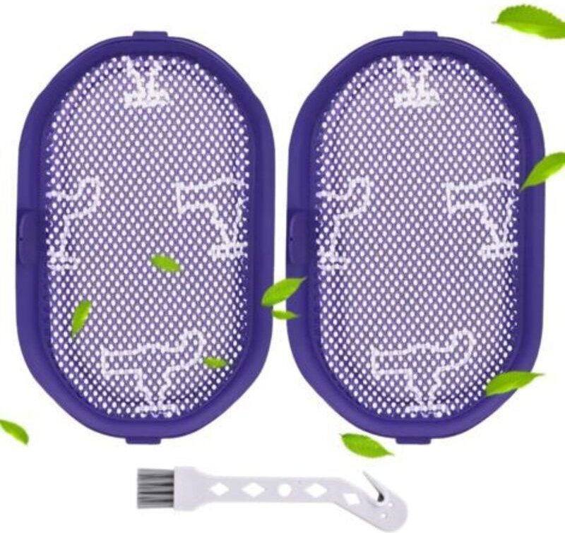 2er-Set Filter für Dyson DC30 DC31 DC34 DC35 DC44 DC45 DC56 DC43H, waschbar