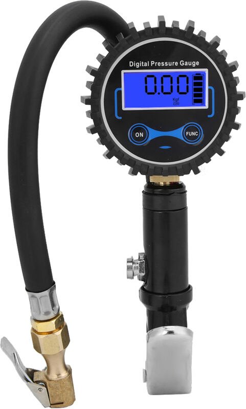 Autoreifenfüller mit Manometer, LCD-Anzeige, automatischer Aufblasanzeige, digitaler Aufblaser für Autos, Fahrräder und ...