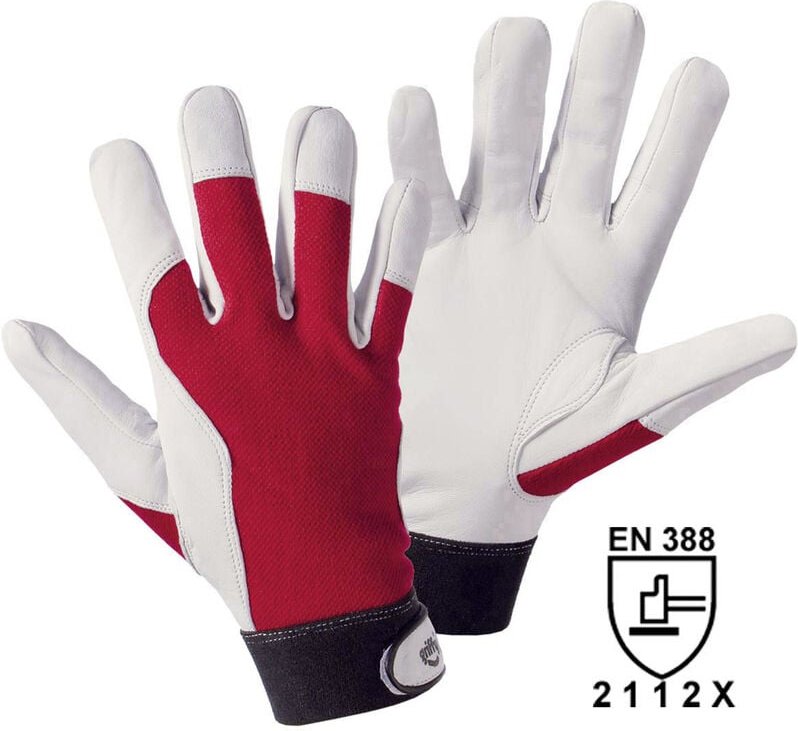 Thumbnail - Leipold Doehle 1706-11 Ziegennappaleder Montagehandschuh Größe (Handschuhe): 11, xxl en 388:2016