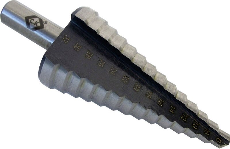 Thumbnail - C.k Magma - c.k T3011 hss Stufenbohrer 6 - 32 mm Gesamtlänge 91 mm 3-Flächenschaft 1 St.