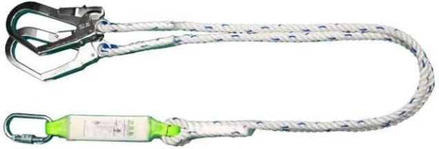 Geflochtenes Sicherungsseil mit Reduzierschlaufe – 2 m