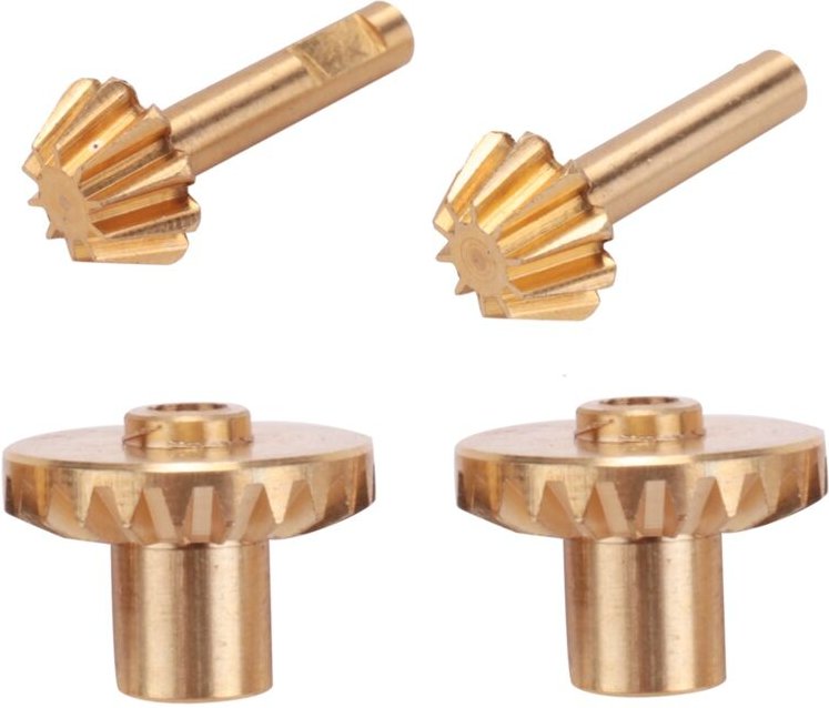 Tlily - Messing Vorder und Achs Getriebe Antrieb Wellen Upgrade ZubehöR für B24 B36 C14 C24 mn D90 D99 MN99S Teile