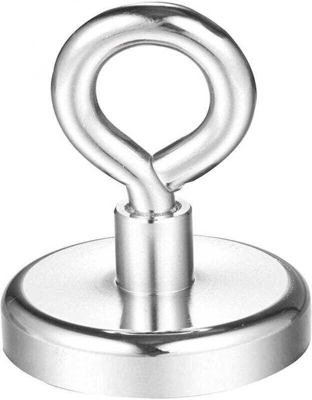 78 kg, 48 mm, superstarker runder Neodym-Angelmagnet für die Wissenschaft, Fischerei und Bergungsindustrie