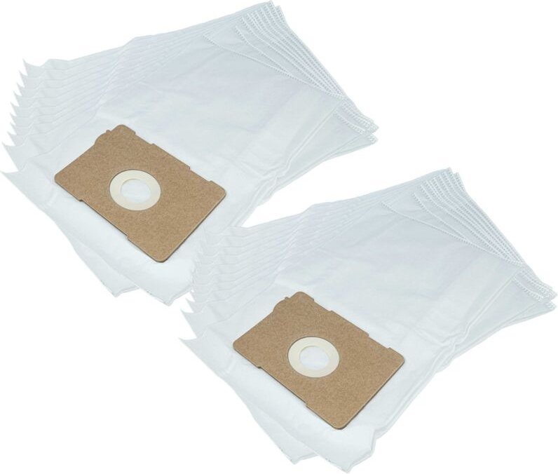 vhbw 20x Staubsaugerbeutel kompatibel mit Kränzle Ventos 20 E/L, 30 E/L Staubsauger - Mikrovlies