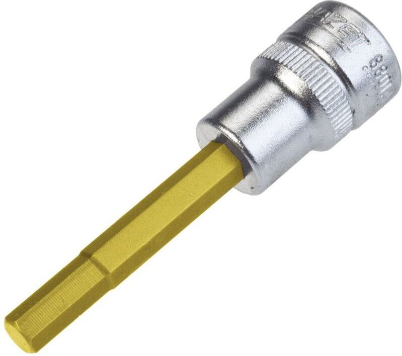 Hazet - Schraubendreher-Steckschlüsseleinsatz 8801A-7/32 Vierkant hohl 10 mm (3/