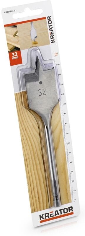 Flachholzbohrer Länge 152 mm Durchmesser 32 mm