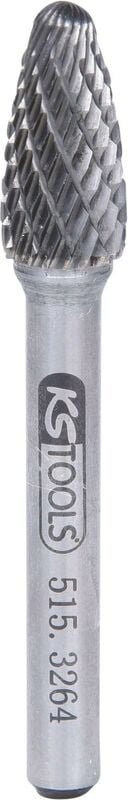Ks Tools hm Rundbogen-Frässtift Form f, 10mm - 515.3264