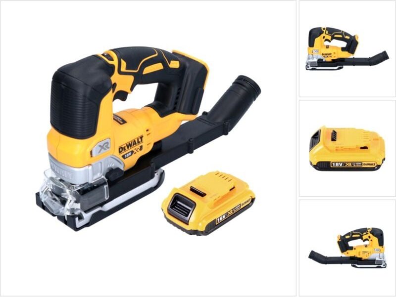 Thumbnail - Dcs 334 n Akku Pendelhub Stichsäge 18 v Brushless + 1x Akku 2,0 Ah - ohne Ladegerät - Dewalt