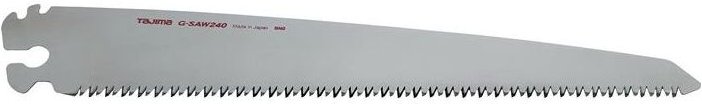 Tajima Sägeblatt G-Saw Blattlänge 240 mm 9 TPI für Sägen 240 mm - GKBG240