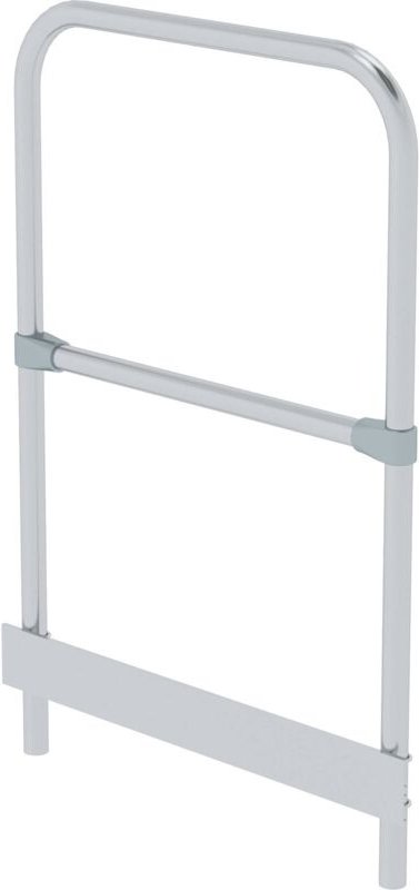 Geländer stirnseitig Plattformbreite / Stufenbreite 600 mm - 650103 - Günzburger Steigtechnik