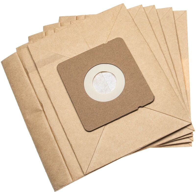 Vhbw - 5x Staubsaugerbeutel kompatibel mit Rowenta RO173601/4Q0, RO175501/4Q0, RO1755 Staubsauger - Papier, 16,7cm x 17,...