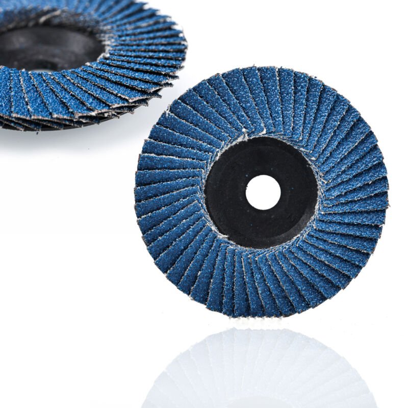 Polierfächerscheibe 75 mm x 10 mm G60 zum Schleifen von Holz und Metall