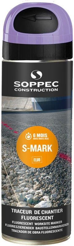 Baustellenmarkierer s-mark Violett Fluo