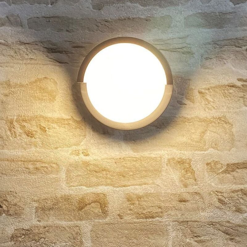 Arum Lighting - LED-Wandleuchte rhonda 15W Äquiv. 150W Außen IP65 Farbtemperatur: Warmweiß 3000K