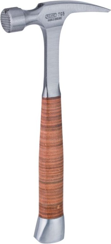 Ganzstahl Rip Hammer 1.000g mit Ledergriff Nr. 795 glatt - Picard