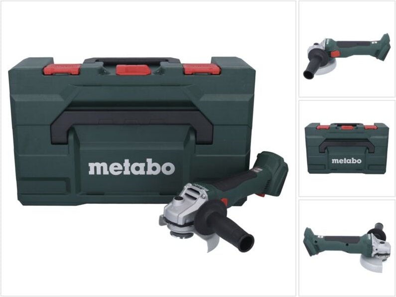 Metabo - w 18 l bl 9-125 Akku Winkelschleifer 18 v 125 mm Brushless + x ( 602374840 ) - ohne Akku, ohne Ladegerät