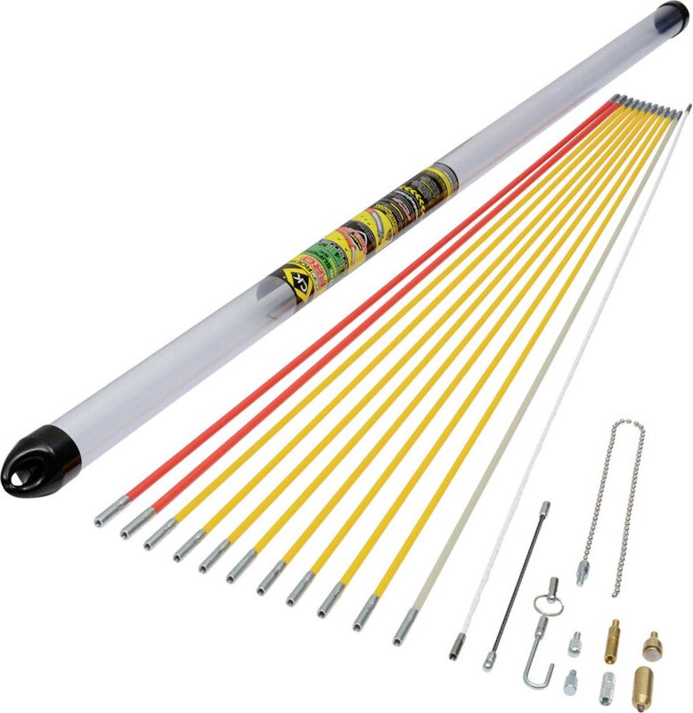 MightyRod pro Kabeleinziehstangen 12 m Super Satz T5422 c.k 1 St.