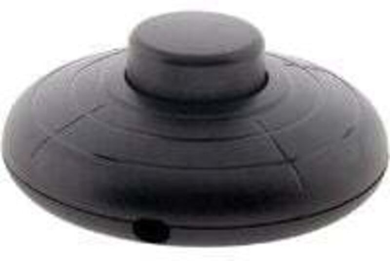 Fußschalter für Leuchte – Schwarz