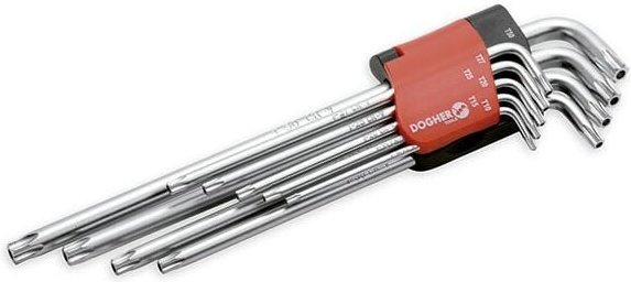 Thumbnail - Xl Steckschlüssel Satz 9tlg TS10-TS50 Dogher 611-009