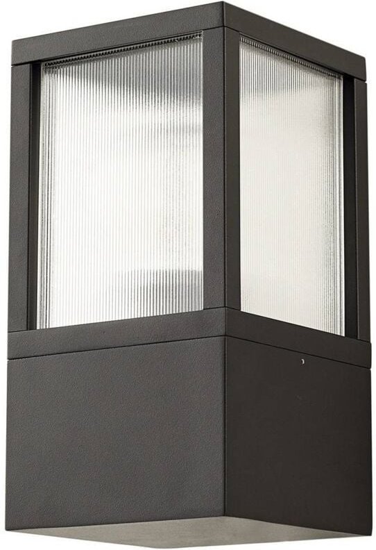 Lucande - Wandleuchte außen 'Klemens' aus Aluminium von