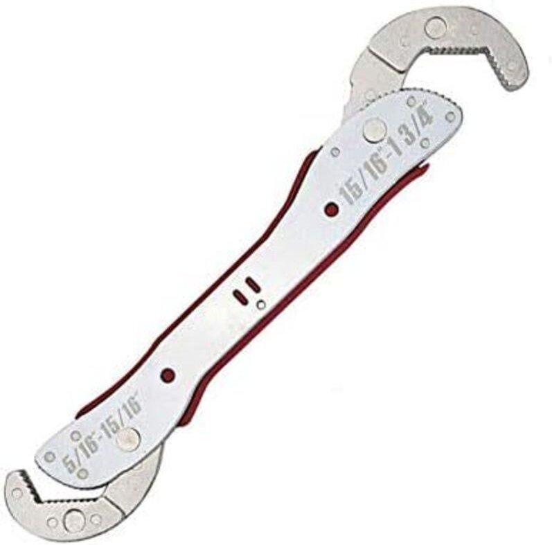 Verstellbarer Multifunktionsschlüssel, 9–45 mm, universeller magischer Schnappschlüssel für alle Formen von Muttern, Bol...