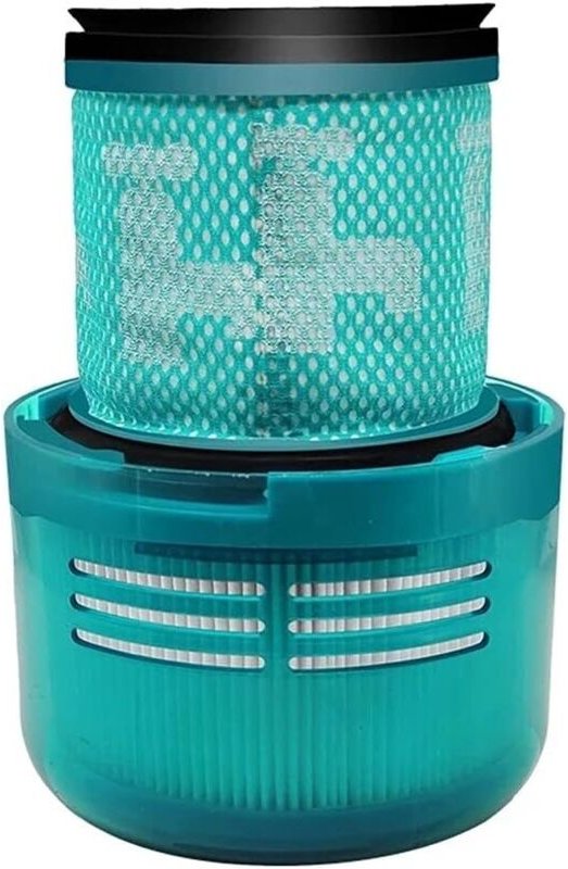 Hinterer Filter für den kabellosen Staubsauger Dyson V15 Detect. Ersatzteil.