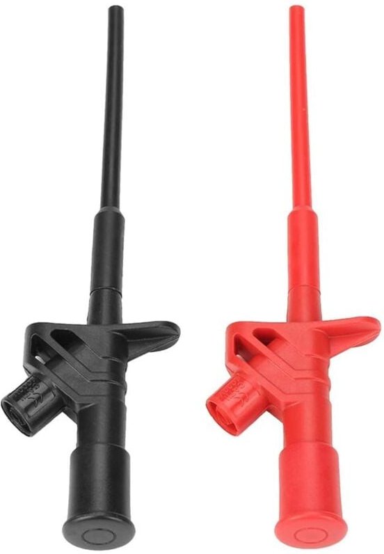 Tigrezy - Multimeter-Kabelclip, 2 Stück P5004, isolierte flexible Hochspannungsprüfsonde, professioneller Schnelltest-Ha...