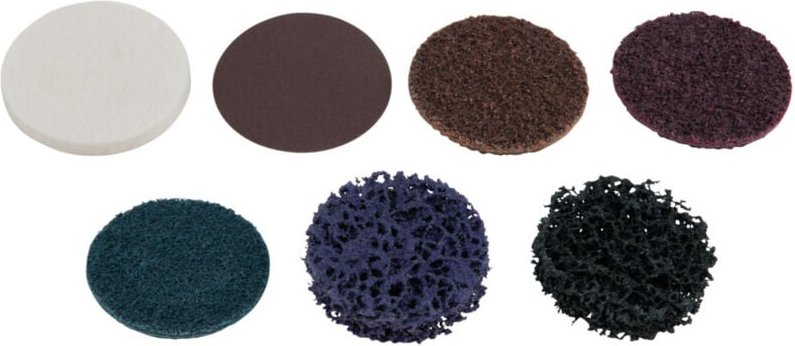 Ersatz-Schleifpads, Ø50mm, Sand-Papier 240, 10er Pack