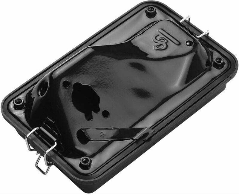 Luftfilter mit Gehäuseabdeckung, Ersatzteil für chinesische 2-3 kW Halbeisen-Benzingeneratoren GX160 GX170.