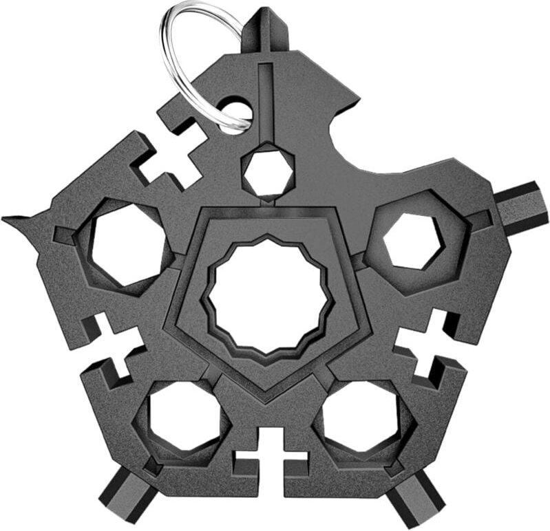 Multitool Multifunktionswerkzeug Tourist 23in1 Schwarz Outdoor