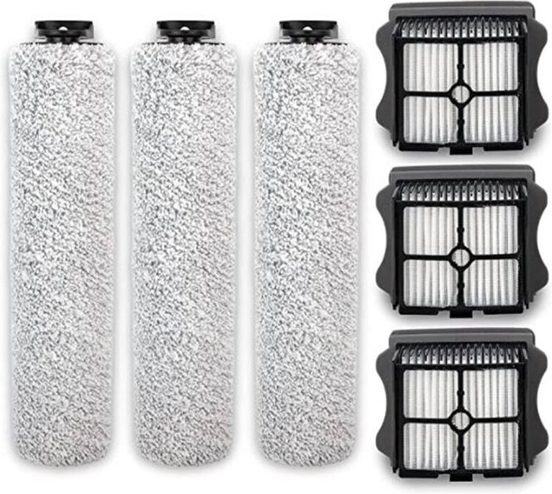 Walzen BüRste und Filter Kit Kompatibel mit Floor One S3 IFloor 3 Schnurlos Nass Trocken Vakuum