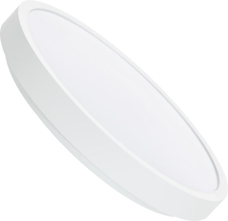 Efectoled - LED-Deckenleuchte Außen 18W Rund mit Radar-Bewegungssenor mit IR-Fernbedienung Ø300 mm 4000K Neutralweiß