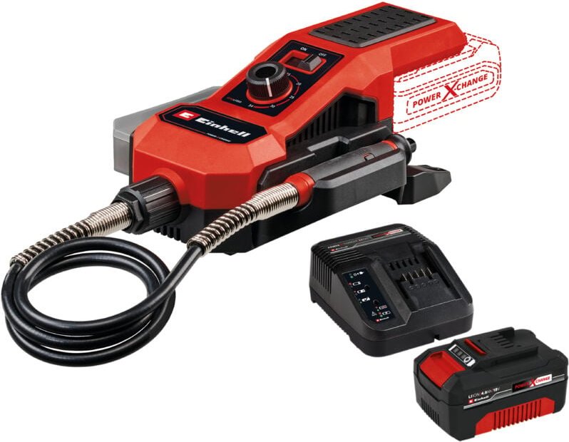 Akku Schleif-/ Gravur-W. (stat), te-mt 18/34 Li Kit (1x 4,0 Ah) - Einhell
