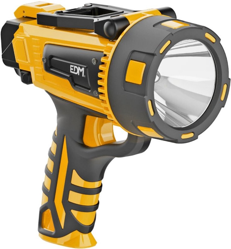 EDM - 10W led Arbeitsleuchte, 4 Modi, IP65, 8h Akkulaufzeit 36174