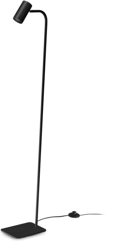 Ginger Task Stehlampe Schwarz - Ideal Lux