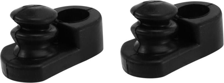 Tlily - 2PCS Auto Tür Schalter Abdeckung Gummi 25368-6P000 für Nissan Patrol gq Y60 gu Y61 1988-2011 Navara 1997-2008