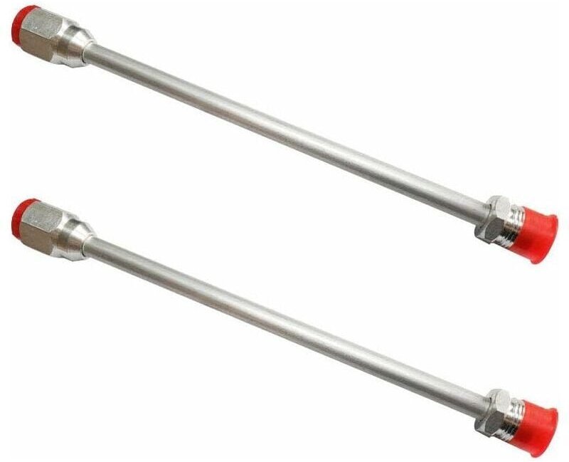 Asta di prolunga per pistola a spruzzo airless per Titan/Wagner/Graco 2 pezzi x 30 cm