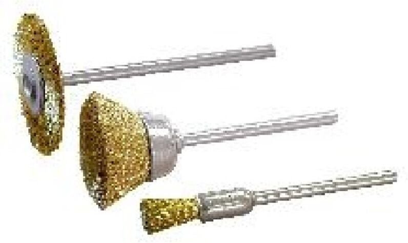 1 Messingbürste (4 mm Bürste) MAXICRAFT