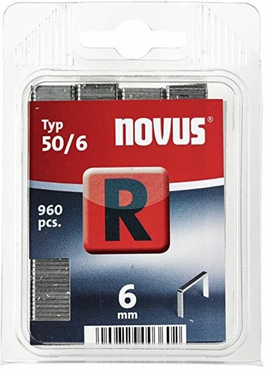 Thumbnail - Flachdrahtklammer r 50 6mm r, (960 Stk) - Novus