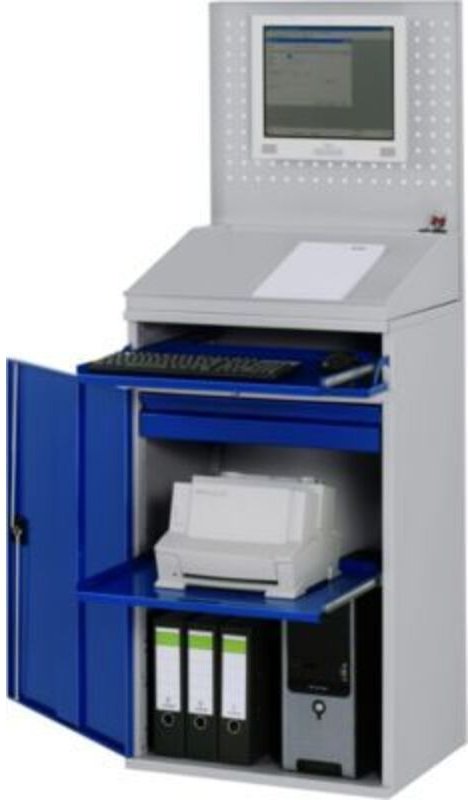 Computer-Schrank 61, B650xT520xH1770mm - RAU