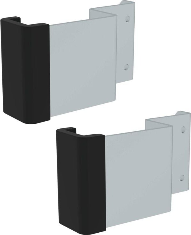 Günzburger Steigtechnik 2x Führungsbeschlag unten für 2tlg. Seilzugleitern 85 x 25 mm - 019258