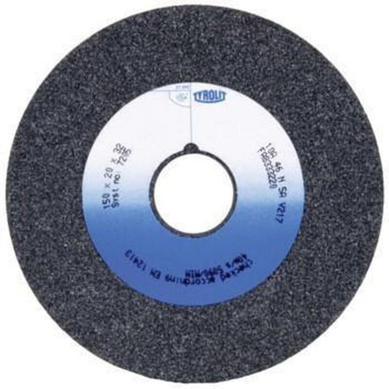 Tyrolit - Schleifbockscheibe Ø200xB25x51mm 36 Form 1 10A 36 P5A V17 Normalkorund