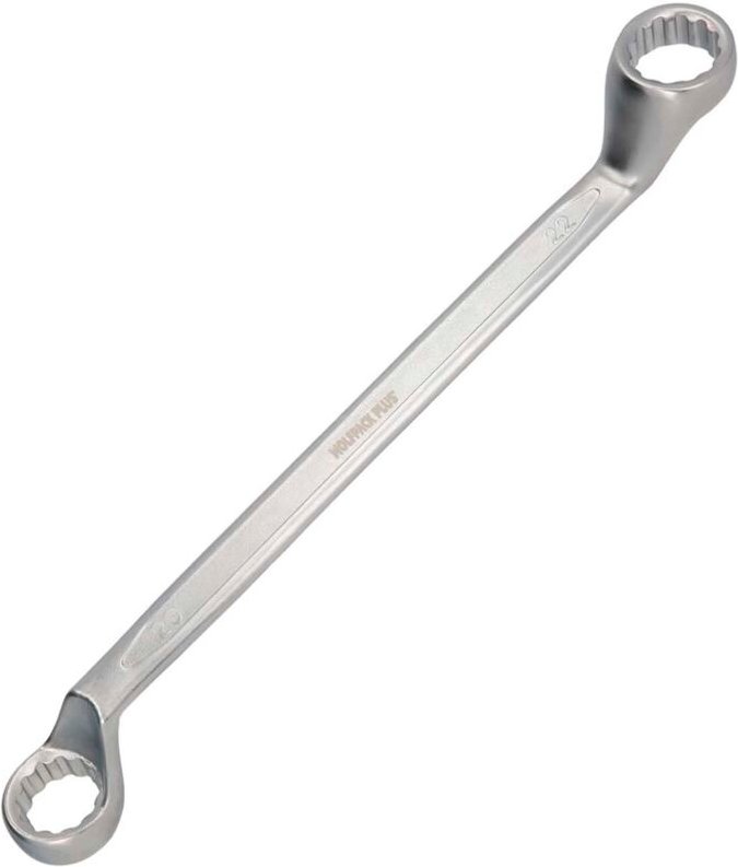 Llave Estrella Acodada Plus Acero Cromo Vanadio 20x22 DIN 838