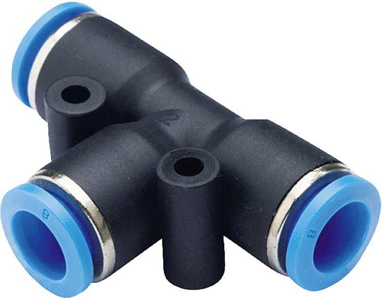 T-Verbinder PE12 Rohr-Ø: 12 mm 1 St. - Tru Components