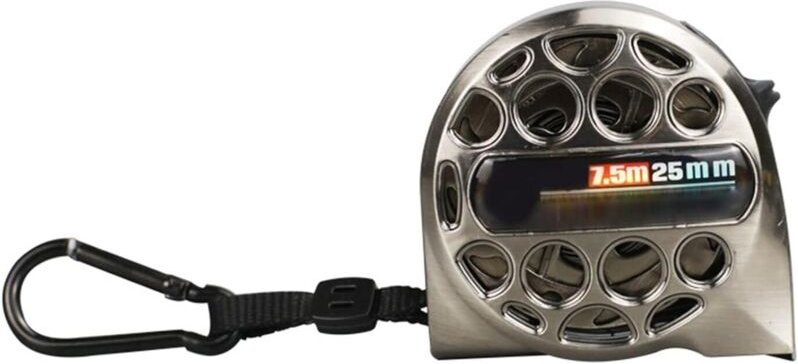 Edelstahl-Maßband, einziehbares Maßband, Hohlbandmaß in Industriequalität, wasserdicht, rostfrei, korrosionsbeständig (7...