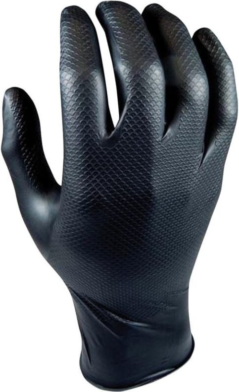 Thumbnail - Handschuh Grippaz Gr. m, schwarz(Box a 50 Stück)