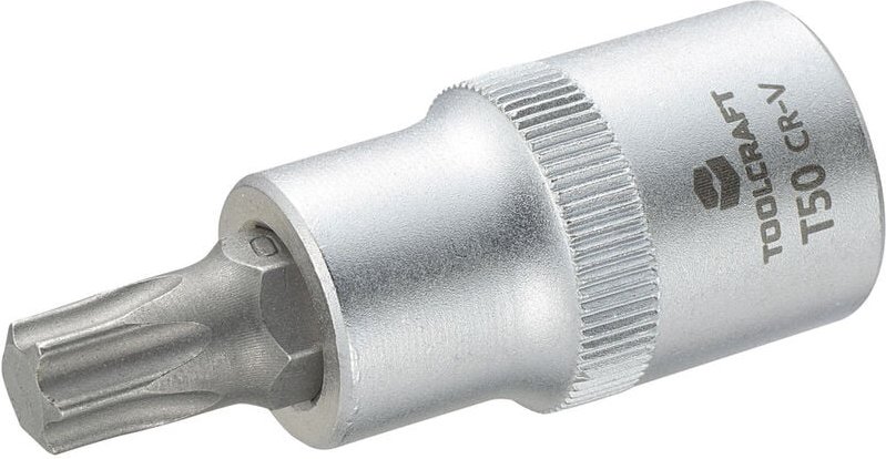 Thumbnail - Toolcraft - 816168 Innen-Sechsrund (tx) Steckschlüssel-Bit-Einsatz t 50 1/2' (12.5 mm)