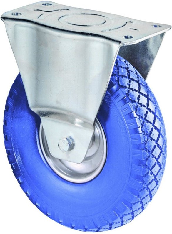 Bs Rollen - Bockrolle 260mm L410.C91 Pl.,pannensicher blau,RL L410.C91.262