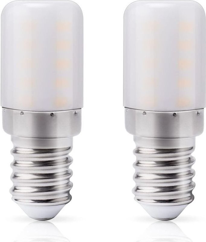 E14 LED-Kühlschranklampe, warmweiß (2700 K), 3 W, ersetzt 30-W-Halogenlampe für Kühlschränke, 300 lm, kleine LED-Lampe m...