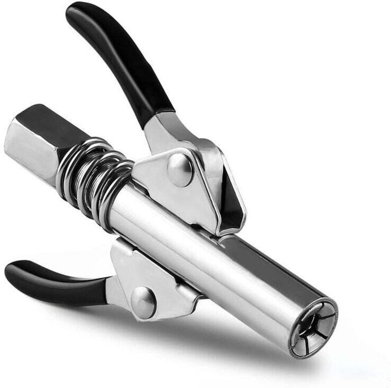 1-teiliger Hochdruck-G-Koppler mit Doppelgriff für Fettpresse, einfach zu montieren und zu demontieren, für alle Arten v...